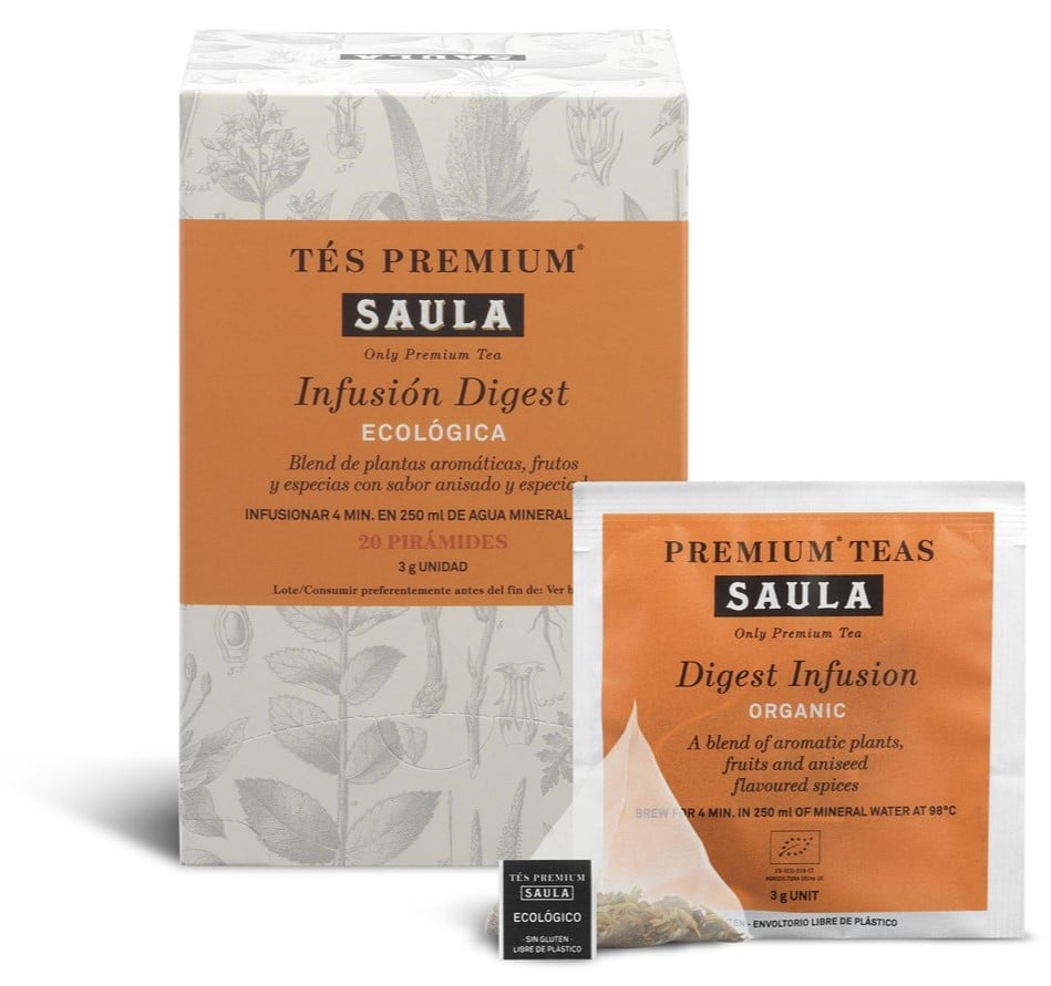 ESTUCHE SAULA INFUSIÓN DIGEST PIRAM.C20UD