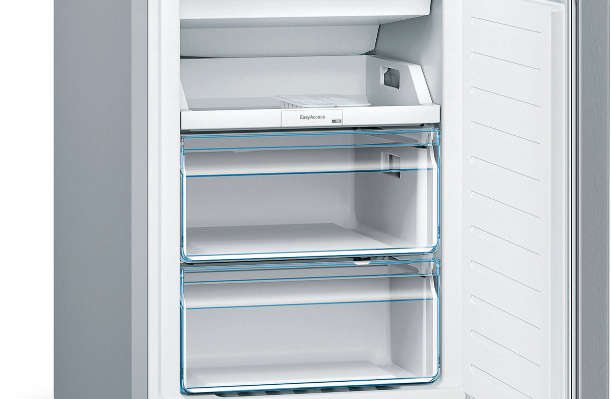 Frigorífico combi Bosch KGN36NLEA – organización interior