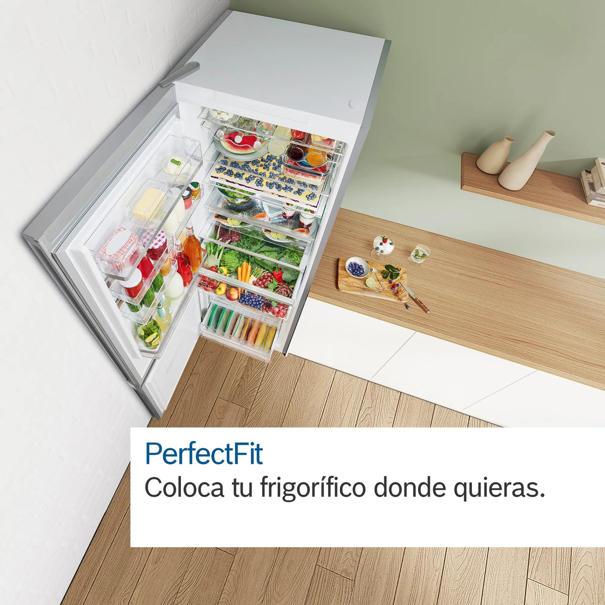 Frigorífico combi Bosch KGN36NLEA – vista adicional del producto