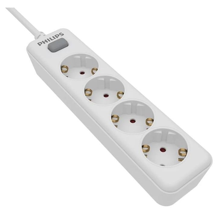 REGLETA PHILIPS 4 TOMAS SCHUKO 2M
