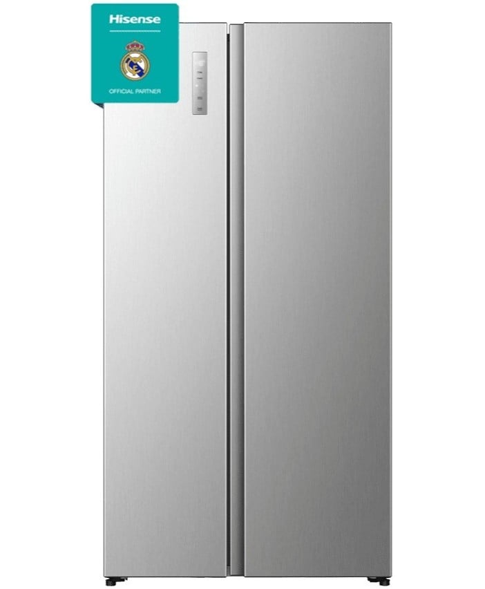 Frigorífico americano Hisense RS3P538NAIE Side by Side inox – portada