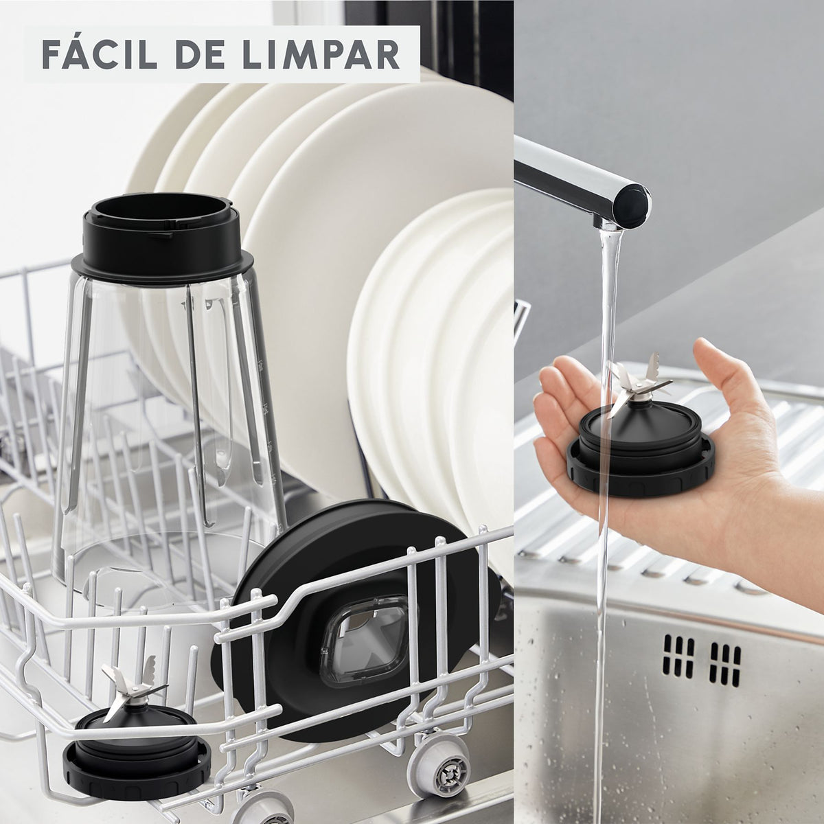 BATID. VASO MOULINEX LM77 1200W 2L CRISTAL POWELIX