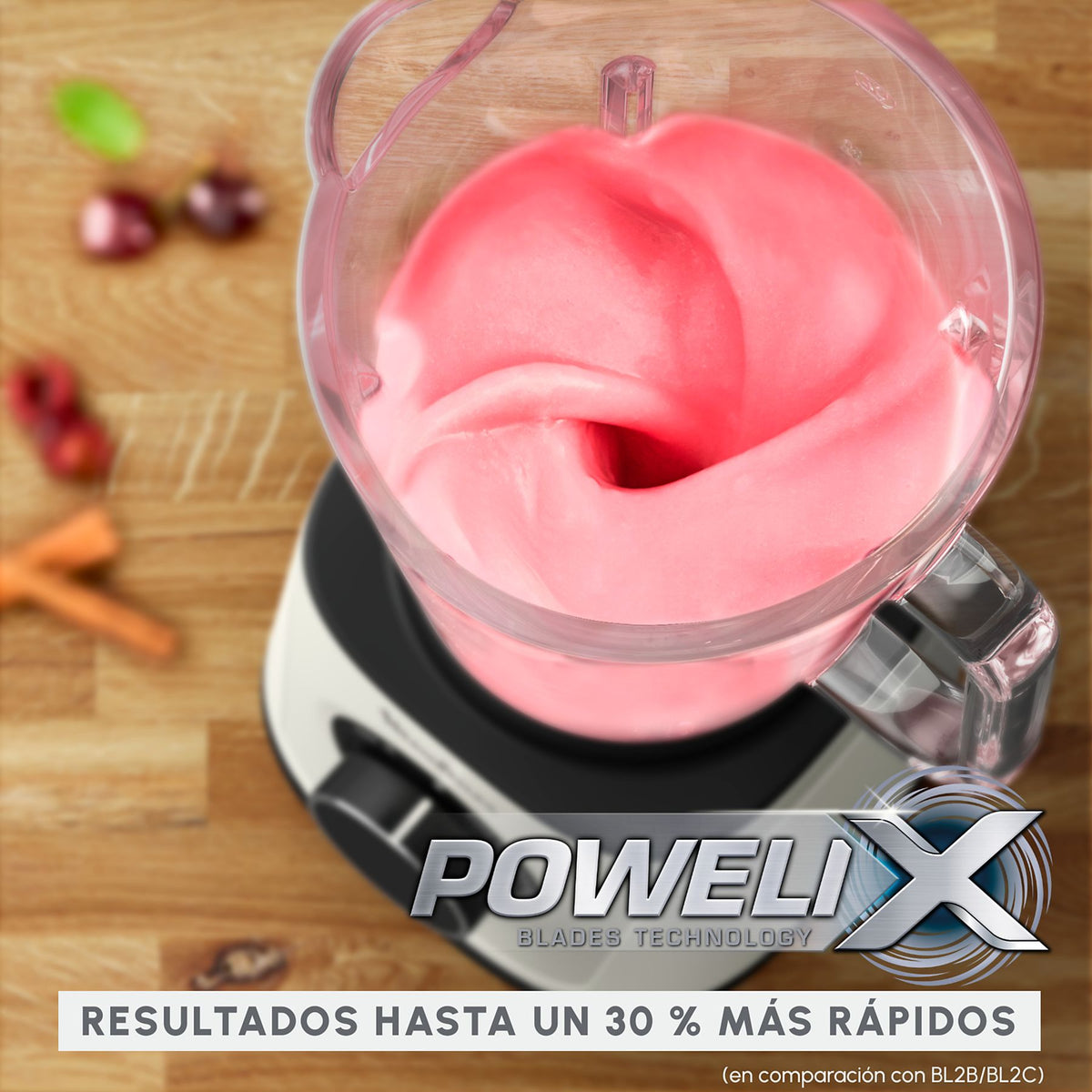 BATID. VASO MOULINEX LM77 1200W 2L CRISTAL POWELIX