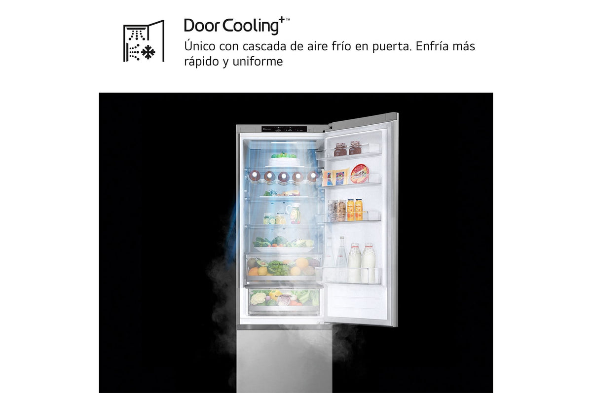 LG GBV5240APY – vista adicional del interior