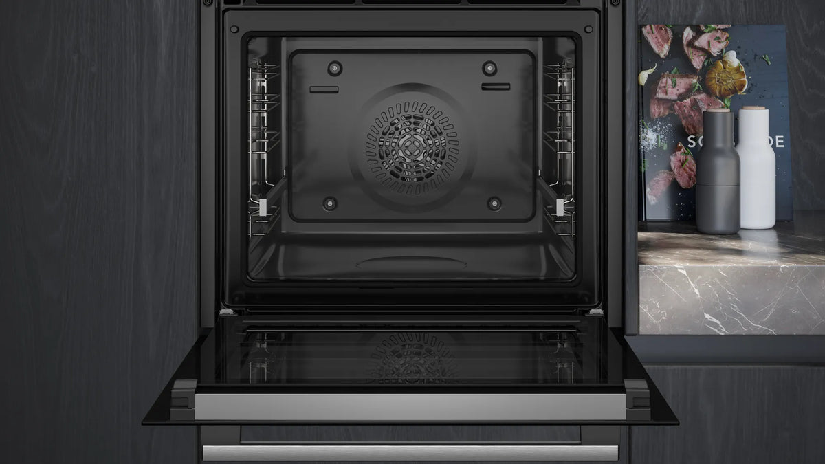 HORNO SIEMENS HB578GES7 MULTI PIRO CRISTAL NEGRO