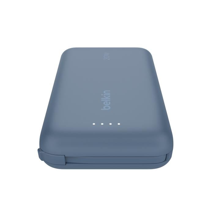 POWERBANK BELKIN 10K CABLE INTEGRADO USB C 20W AZ