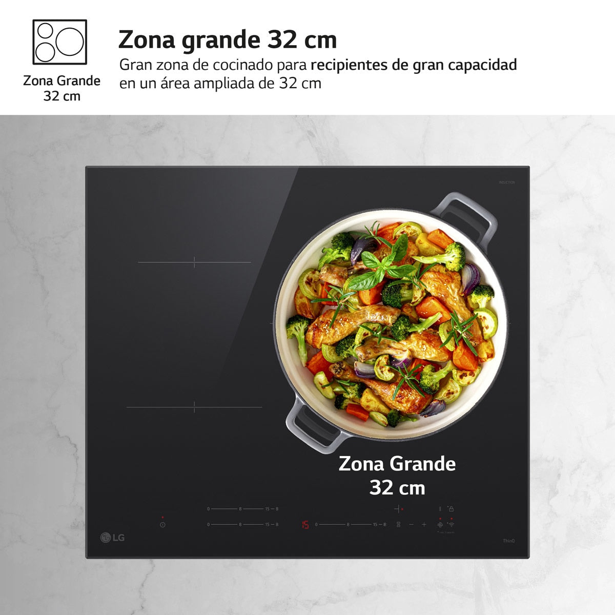 ENCIM. LG CI5Z2421BN 3F IND 32CM SLIDER