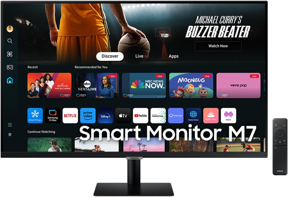 MONITOR SAMSUNG 27" LS27DM500EUXEN SMART MONITOR