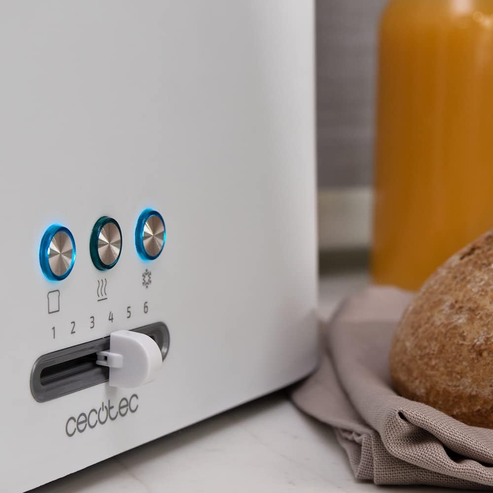 TOST. CECOTEC TOAST&TASTE 9000 2R CORTO BCO 3188