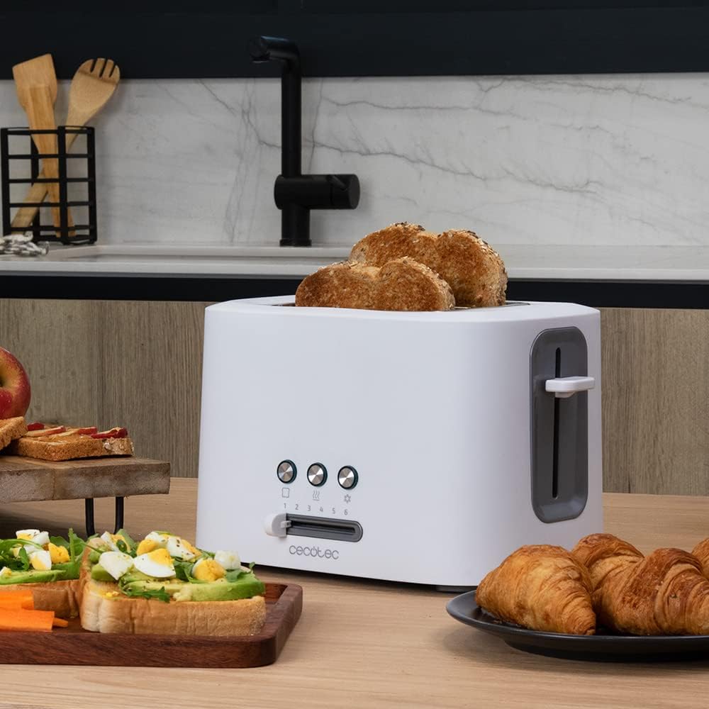 TOST. CECOTEC TOAST&TASTE 9000 2R CORTO BCO 3188