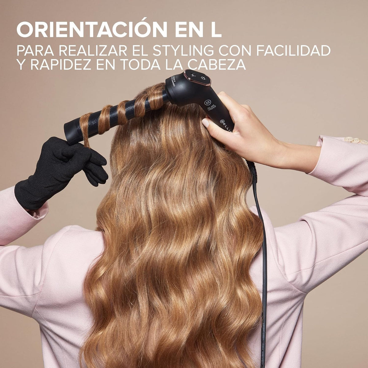 RIZADOR BELLISSIMA GLAM WAVESCONICA CERAMICA QUERA