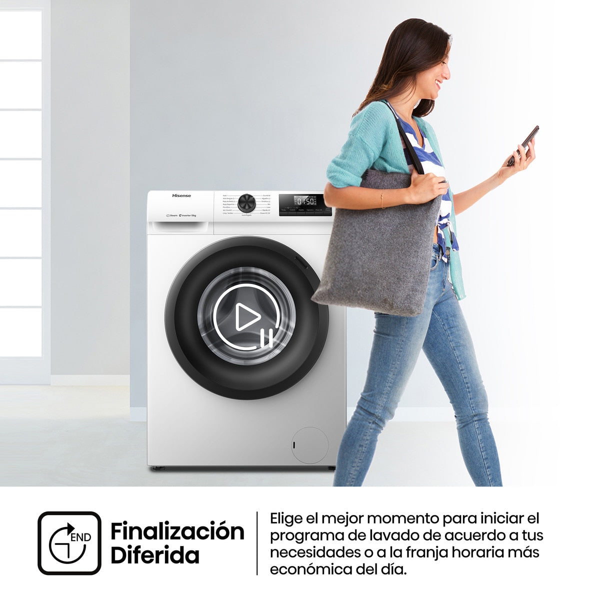 LVD. HISENSE WF1Q1041BW 10K 1400R BCA