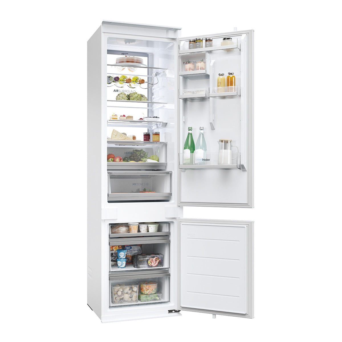Vista adicional del frigorífico combi integrable Haier HBW7519C, imagen 4 de la galería