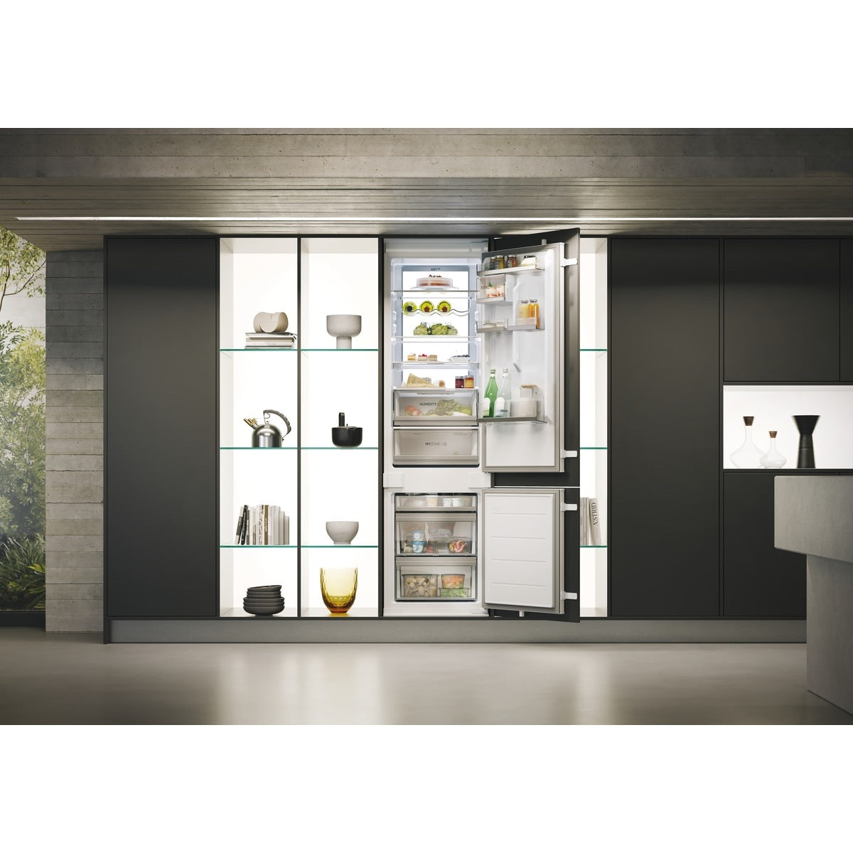 Vista adicional del frigorífico combi integrable Haier HBW7519C, imagen 13 de la galería