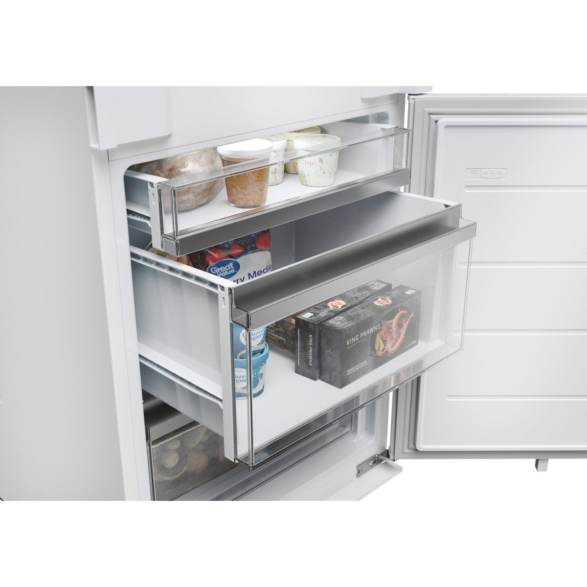 Vista adicional del frigorífico combi integrable Haier HBW7519C, imagen 8 de la galería