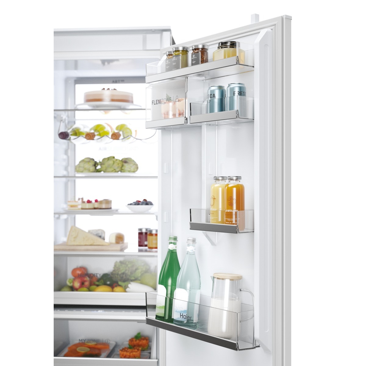 Vista adicional del frigorífico combi integrable Haier HBW7519C, imagen 10 de la galería