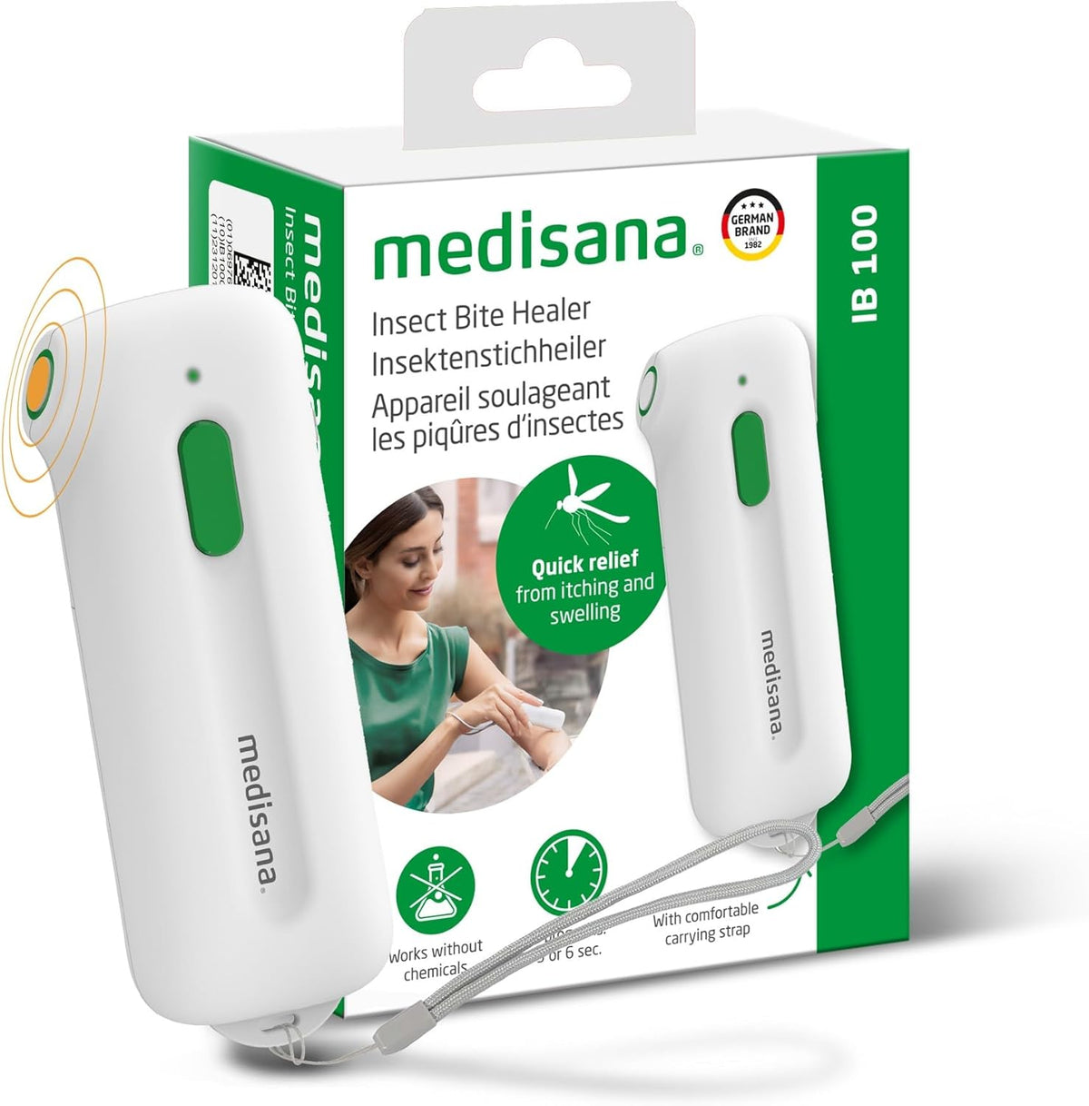 CURADOR DE PICADURAS MEDISANA IB100 2PROG.