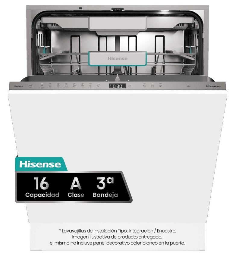 LVJ. HISENSE HV673A65 7P 38dBA DSP 3ªB INTEGR