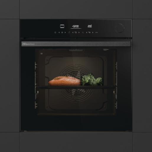 HORNO HISENSE BSA66346ADBG WIFI 77L NEGRO VAPOR