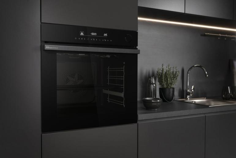 HORNO HISENSE BSA66346ADBG WIFI 77L NEGRO VAPOR