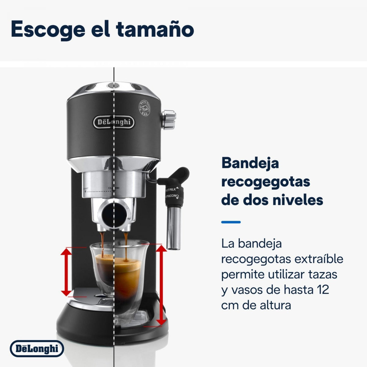 CAFET. DELONGHI EC685.BK + REGALO MOLINILLO KG200