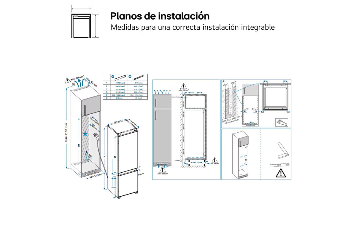 Frigorífico combi LG GTFN256SER, imagen complementaria 10