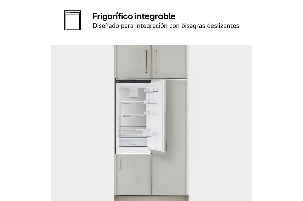 Fotografía adicional del frigorífico combi integrable LG GTFN256SET, imagen de la galería 4
