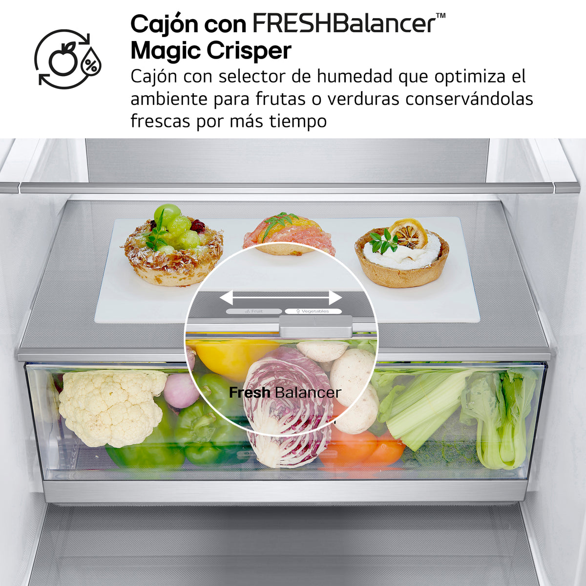 LG GBV7270CPY – tecnología de conservación y WiFi ThinQ