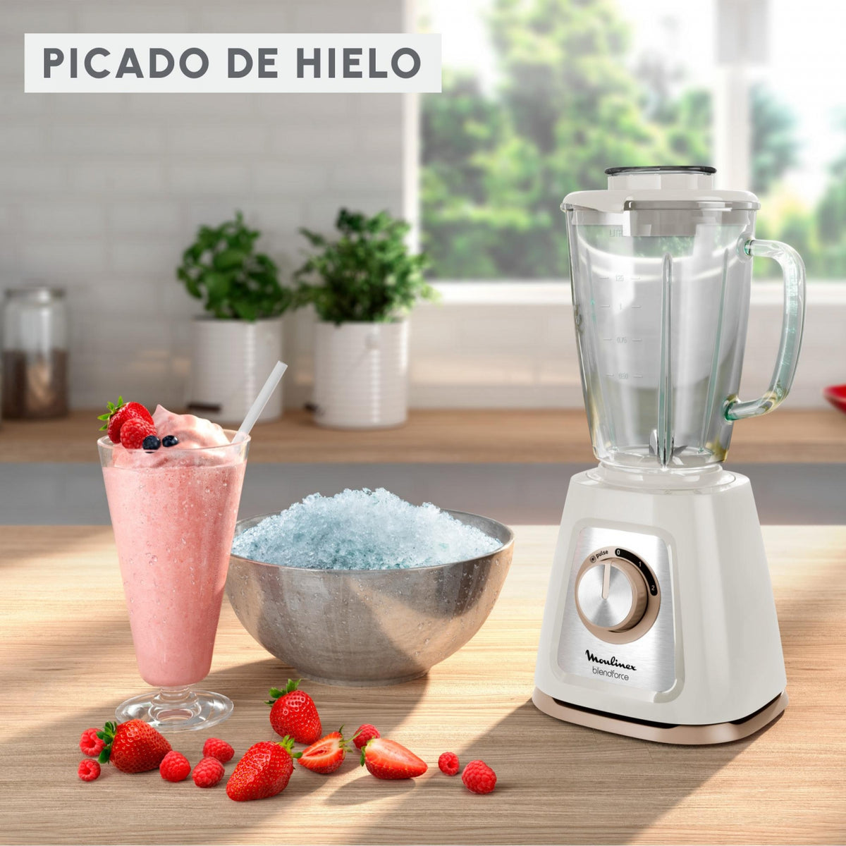 BATID. VASO MOULINEX LM430A10 800W V/C 1,75L