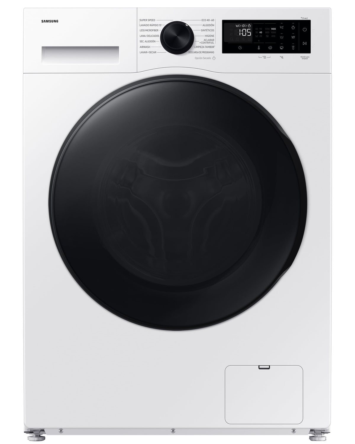 Lavasecadora Samsung WD90DG5G34BE/EC 9/5 kg 1400 rpm Blanca – imagen principal