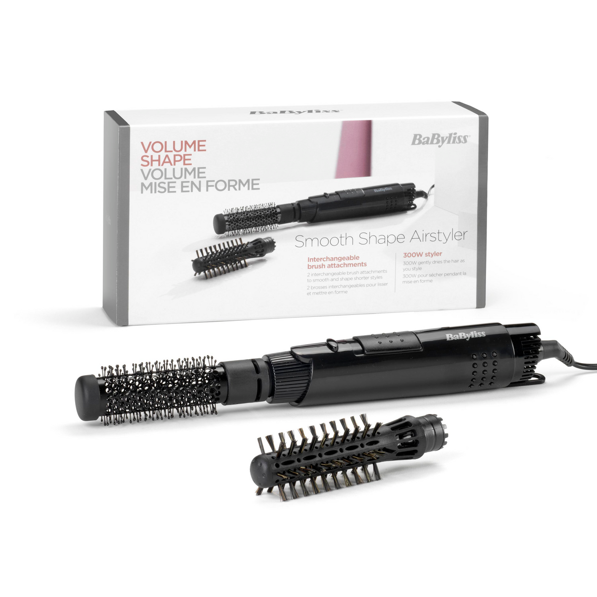 CEPILLO MOLDEADOR BABYLISS AS86E 300W 2ACC