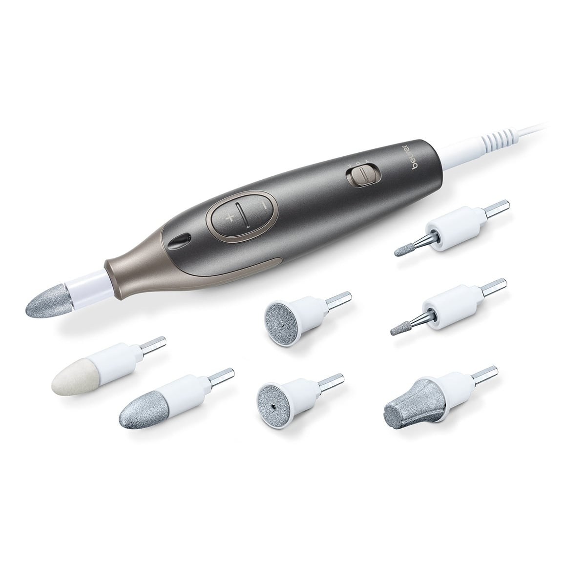 SET MANICURA BEURER MP1R SMOOTH+ PEDICURA 7ACC