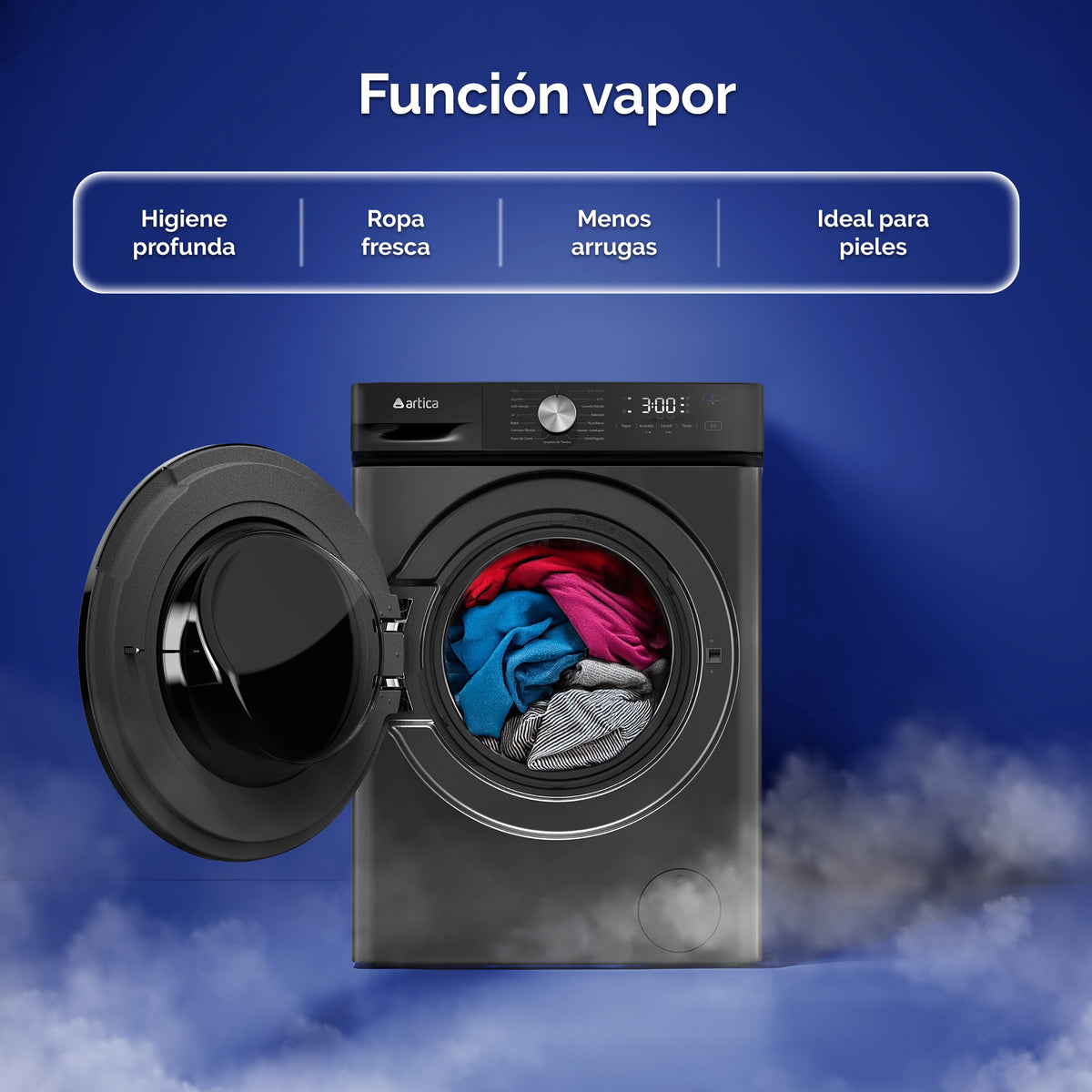 LVD. ARTICA AQUAPRO12ADI 12K 1400R VAPOR INOX
