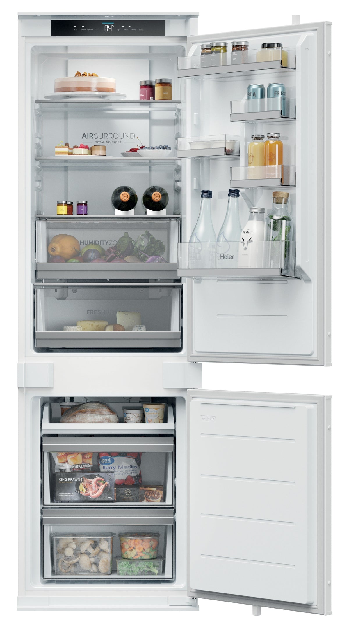 Fotografía principal del frigorífico combi integrable Haier HBQW5518E