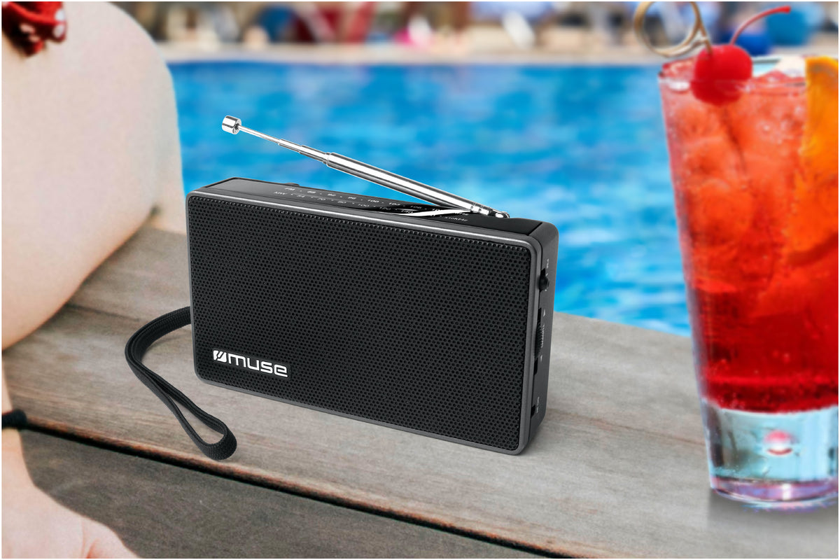 RADIO PORTATIL MUSE M-030R FM/AM NEGRO