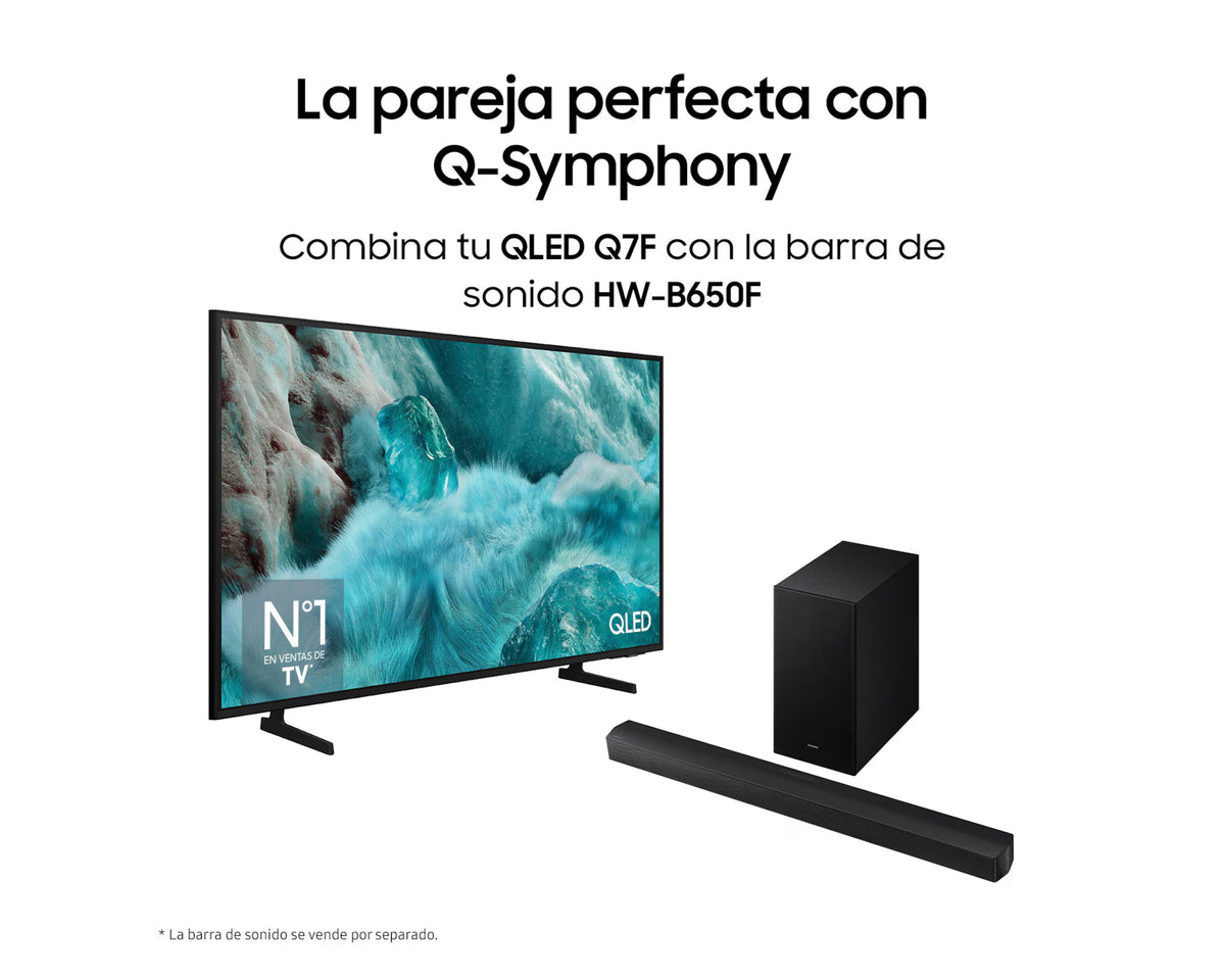 TV SAMSUNG 55" TQ55Q7F UHD QLED SMARTTV IA HDR10+