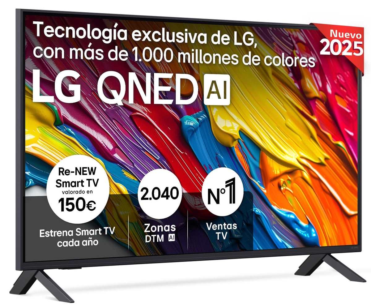 Televisor LG QNED 43QNED82A6B 43 pulgadas 4K – imagen principal