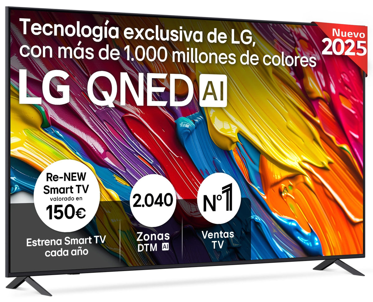 TV LG 86" 86QNED82A6B UHD QNED ALFA7 WEOS25