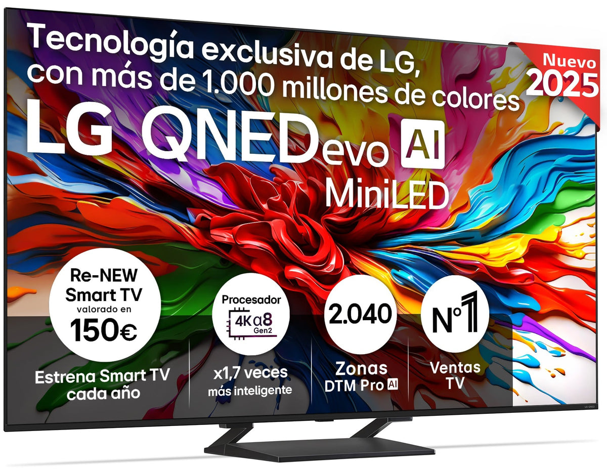 TV LG 85" 85QNED93A6A UHD QNED EVO MINILED ALFA8