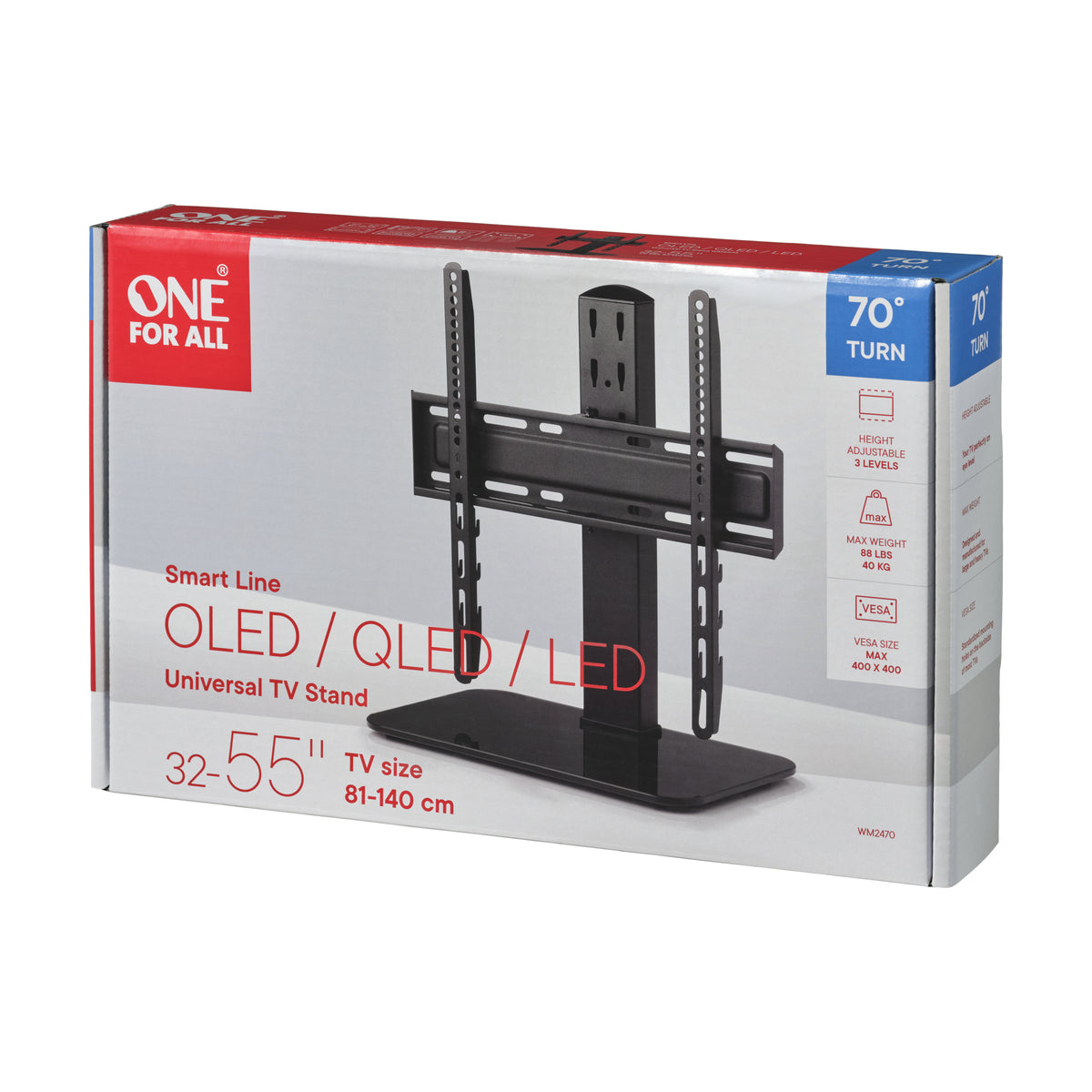 SOPORTE ONE FOR ALL WM2470 MESA, DE 32" A 55"