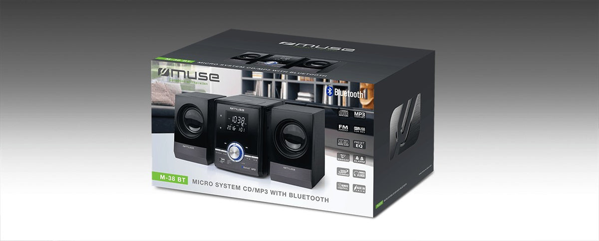 MICROCADENA MUSE M-38 BT CD FM