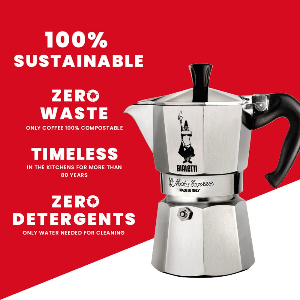 CAFET. ITALIANA BIALETTI MOKA EXPRESS 18T
