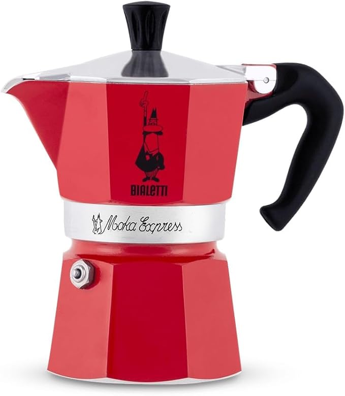 CAFET. ITALIANA BIALETTI MOKA EXPRESS RED 6T