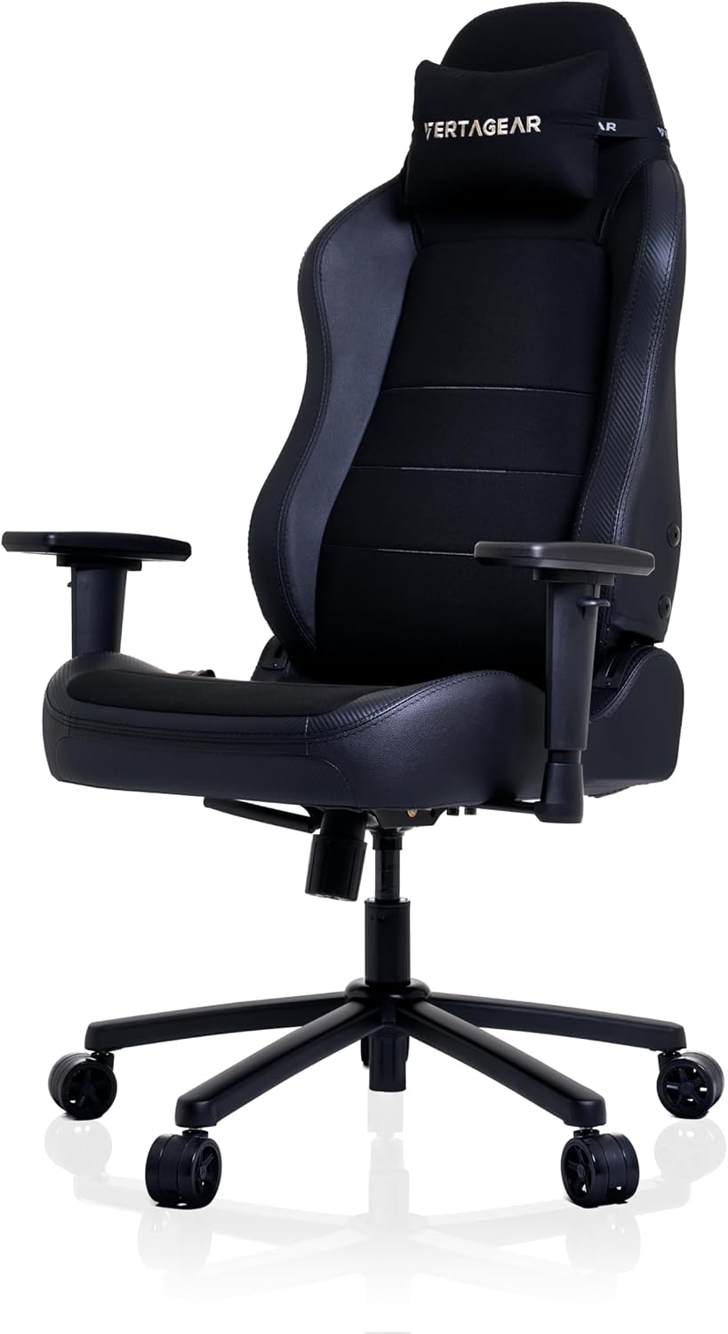 SILLA GAMING VERTAGEAR SL3800 HYGENNX NEGRO CARBON