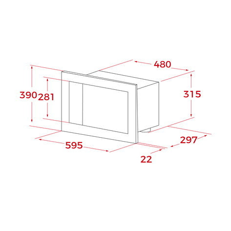 MICR. TEKA MB6200BI 20L 1200W BCO 112080004