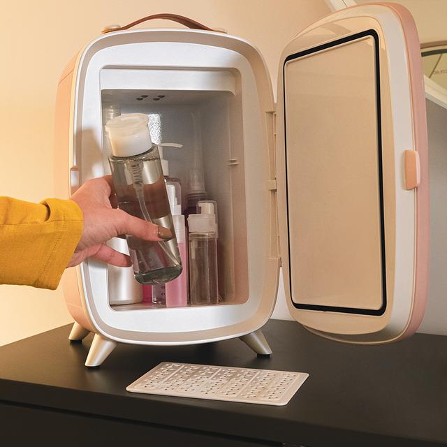 NEVERA COSMÉTICOS CECOTEC 6000 ROSE 6L ESPEJO 4442