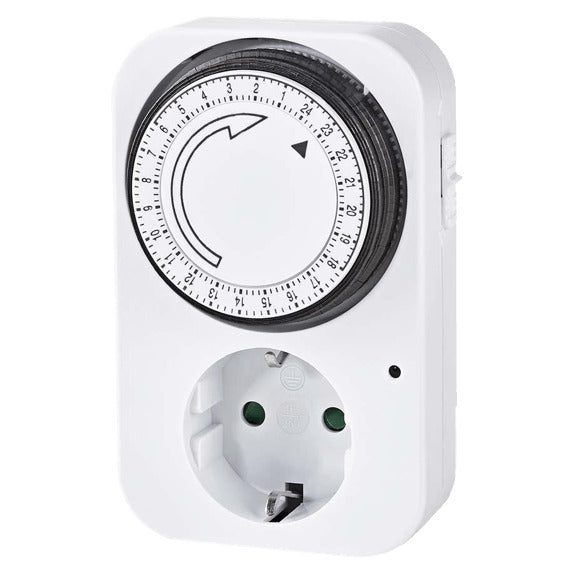 PROGRAMADOR SILVERSANZ ANALOGICO 24 HORAS BLANCO