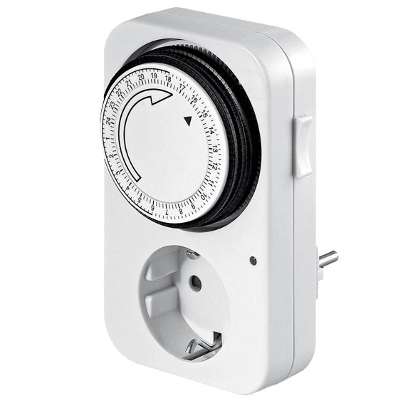 PROGRAMADOR SILVERSANZ ANALOGICO 24 HORAS BLANCO