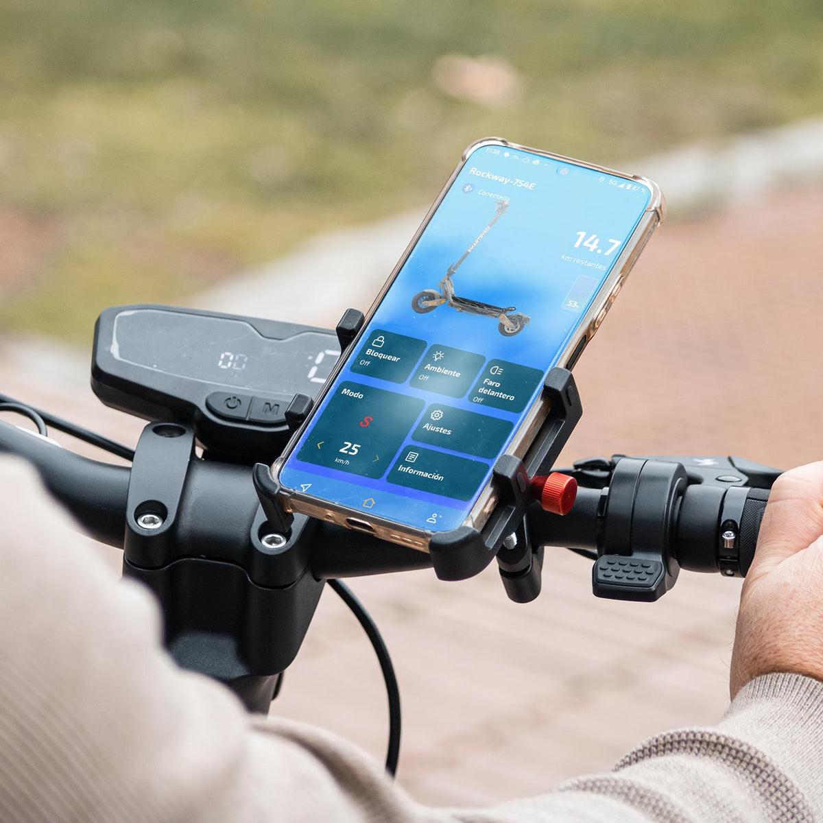 SOPORTE SMARTGYRO BICI MOVIL ALUMINIO