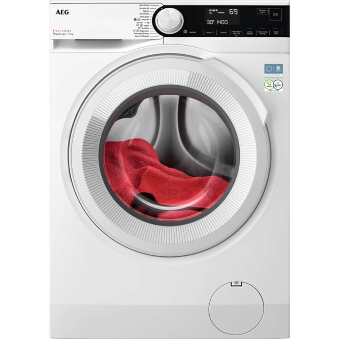 Lavadora AEG LFR7394N2B 9 kg 1400 rpm ProSteam - vista principal